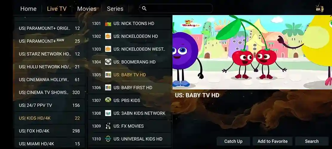 Preview 3 - Live & VOD IPTV Premium IPTV Subscription