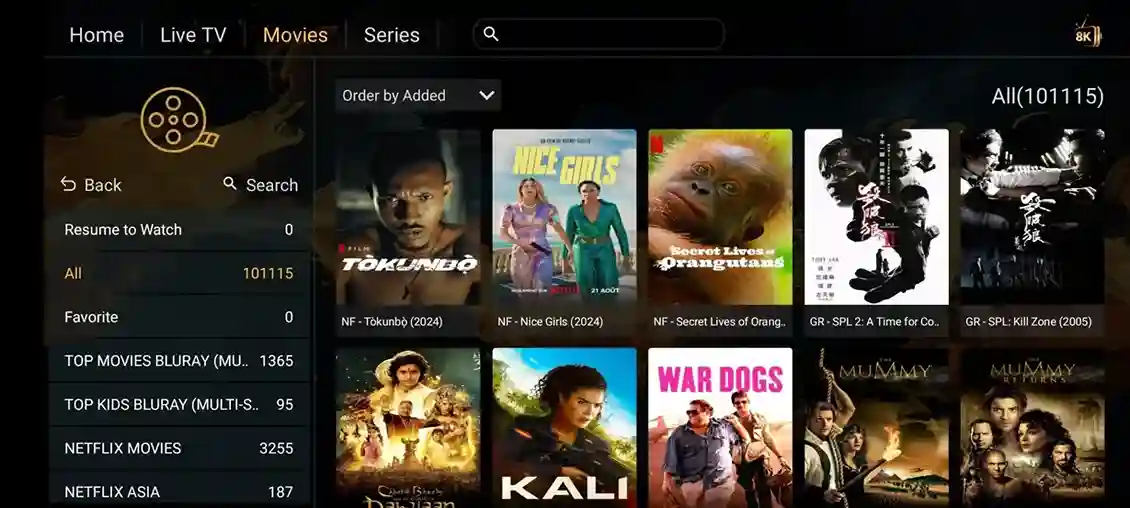 Preview 5 - Live & VOD IPTV Premium IPTV Subscription